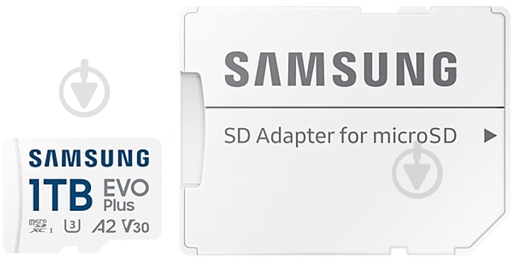 Карта пам'яті Samsung microSDXC 1 ТБ UHS-I (MB-MC1T0SA/EU ) Evo Plus - фото 6 Карта пам'яті Samsung microSDXC 1 ТБ UHS-I (MB-MC1T0SA/EU ) Evo Plus - фото 6