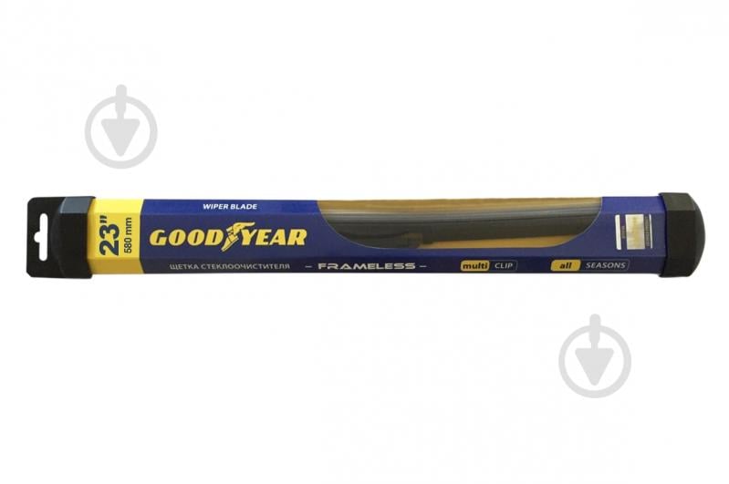 Щетка стеклоочистителя Goodyear Frameless 23" GY000423 580 мм 1 шт. - фото 2 Щетка стеклоочистителя Goodyear Frameless 23" GY000423 580 мм 1 шт. - фото 2