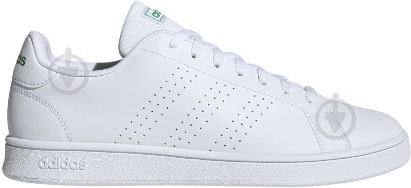 Кроссовки мужские демисезонные Adidas ADVANTAGE BASE EE7690 р.48 белые - фото 1