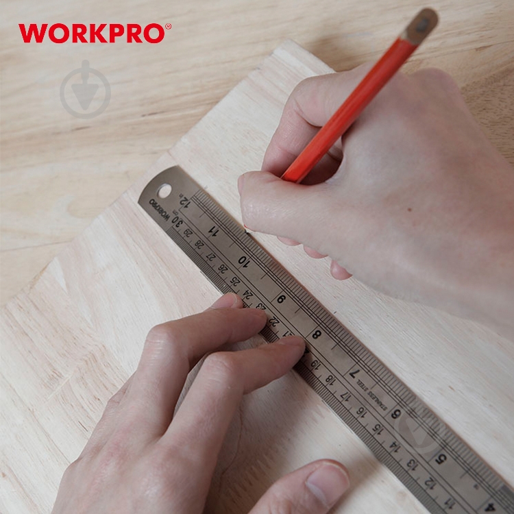 Линейка измерительная WORKPRO WP265003 1200 мм PRO - фото 6
