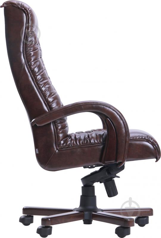 Крісло AMF Art Metal Furniture Кінг Люкс MB горіх мадрас коричневий - фото 2