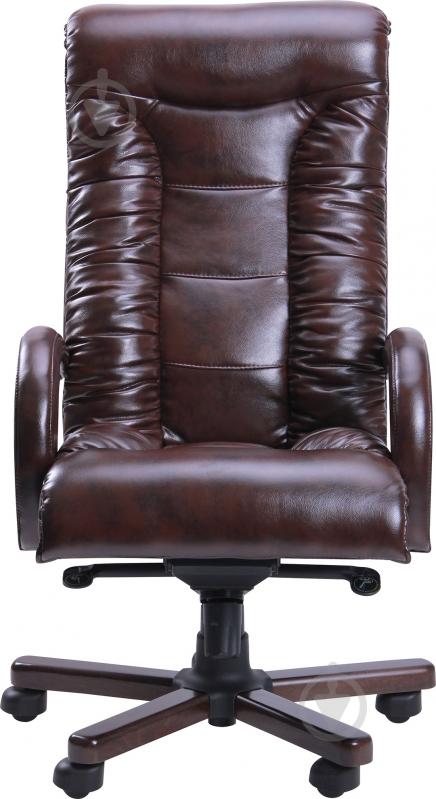 Крісло AMF Art Metal Furniture Кінг Люкс MB горіх мадрас коричневий - фото 3