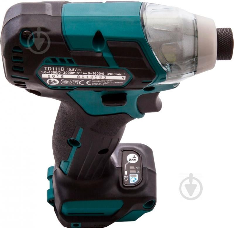 Шуруповерт ударный аккумуляторный Makita TD111DWME - фото 5