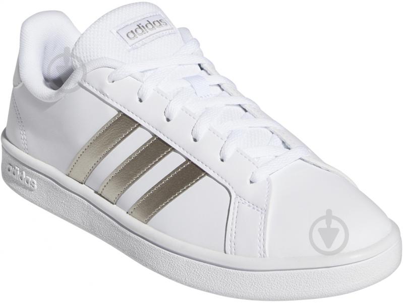 Кросівки жіночі демісезонні Adidas GRAND COURT BASE EE7874 р.41 1/3 білі - фото 3