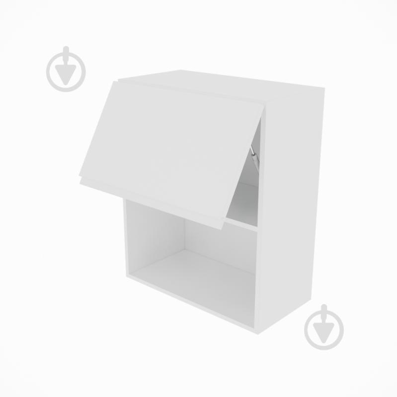 Шкаф Влада (В 60Б п/микроволн.(720)) белый шелк/белый Світ Меблів - фото 2