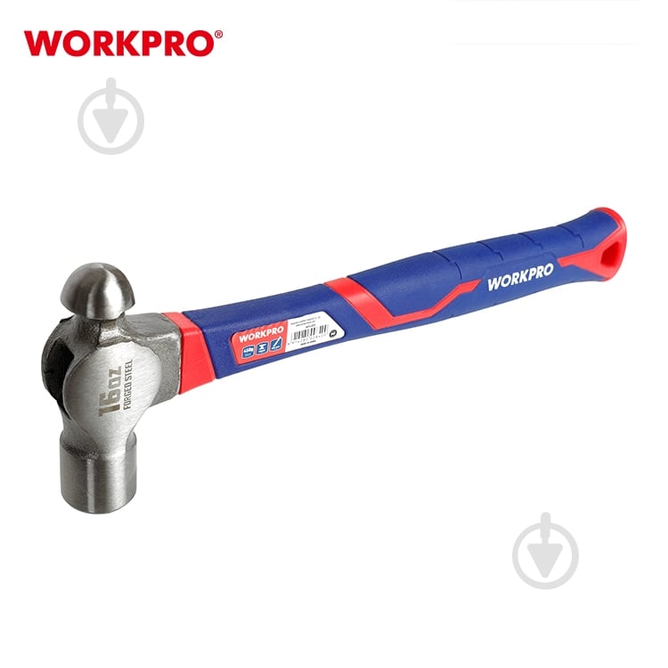 Молоток рихтовочный WORKPRO WP241029 450 г WP241029 - фото 2 Молоток рихтовочный WORKPRO WP241029 450 г WP241029 - фото 2