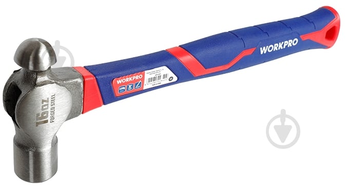 Молоток рихтовочный WORKPRO WP241029 450 г WP241029 - фото 1 Молоток рихтовочный WORKPRO WP241029 450 г WP241029 - фото 1