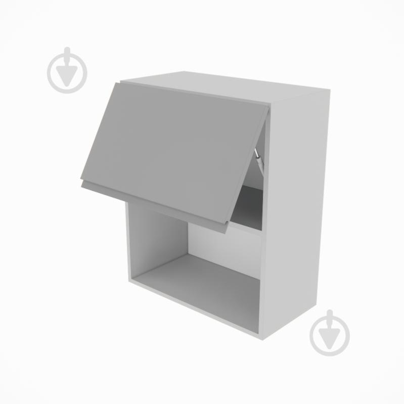 Шкаф Влада (В 60Б п/микроволн.(720)) серый бархат/пепельный Світ Меблів - фото 2