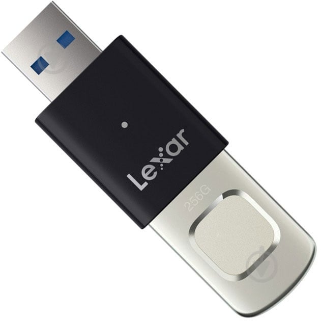Флеш-память USB Lexar JumpDrive Fingerprint F35 Pro 256 ГБ USB 3.2 Gen. 1 (LJDF35P256G-RNBNG) - фото 1 Флеш-память USB Lexar JumpDrive Fingerprint F35 Pro 256 ГБ USB 3.2 Gen. 1 (LJDF35P256G-RNBNG) - фото 1