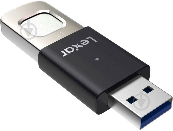 Флеш-память USB Lexar JumpDrive Fingerprint F35 Pro 64 ГБ USB 3.2 Gen. 1 (LJDF35P064G-RNBNG) - фото 2 Флеш-память USB Lexar JumpDrive Fingerprint F35 Pro 64 ГБ USB 3.2 Gen. 1 (LJDF35P064G-RNBNG) - фото 2