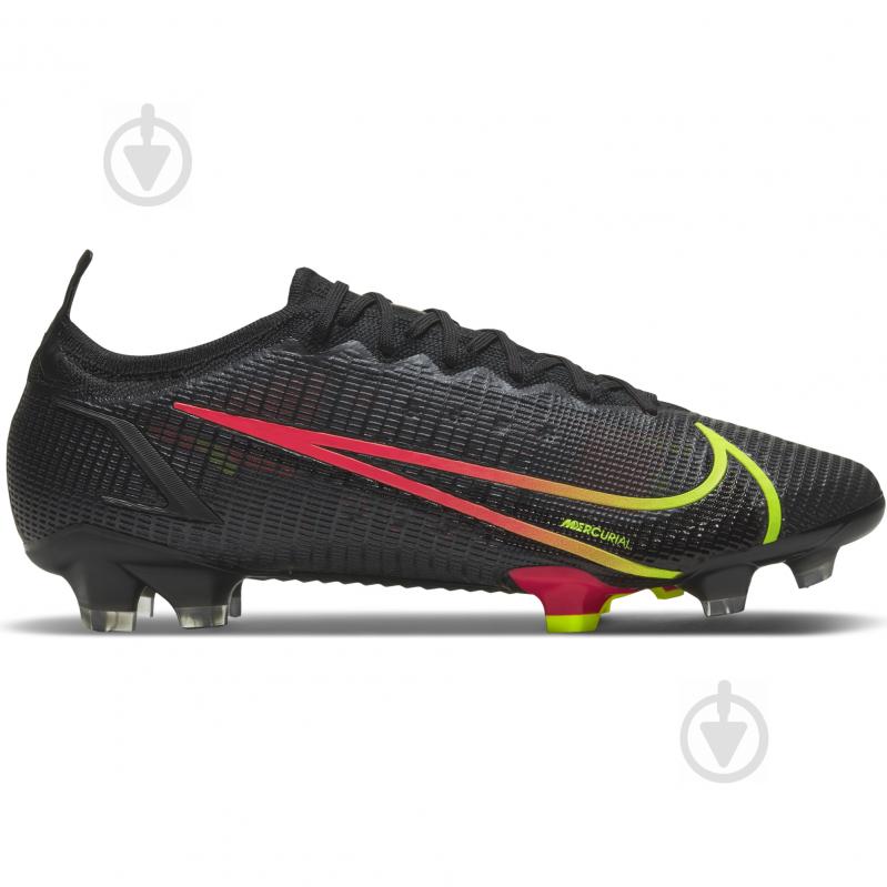 Бутсы Nike MERCURIAL VAPOR 14 ELITE FG CQ7635-090 р.44,5 черный - фото 3