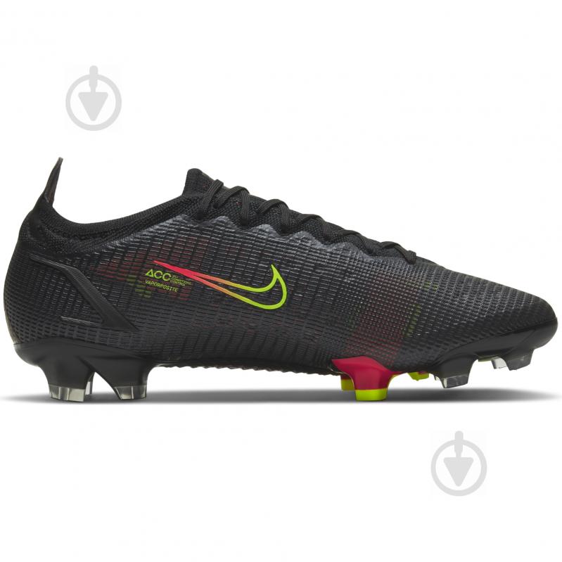 Бутсы Nike MERCURIAL VAPOR 14 ELITE FG CQ7635-090 р.44,5 черный - фото 4