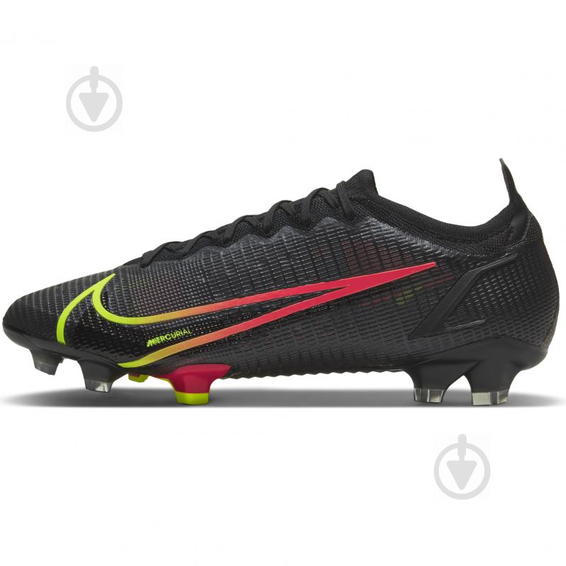 Бутсы Nike MERCURIAL VAPOR 14 ELITE FG CQ7635-090 р.44,5 черный - фото 5