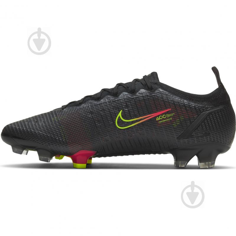 Бутсы Nike MERCURIAL VAPOR 14 ELITE FG CQ7635-090 р.44,5 черный - фото 6