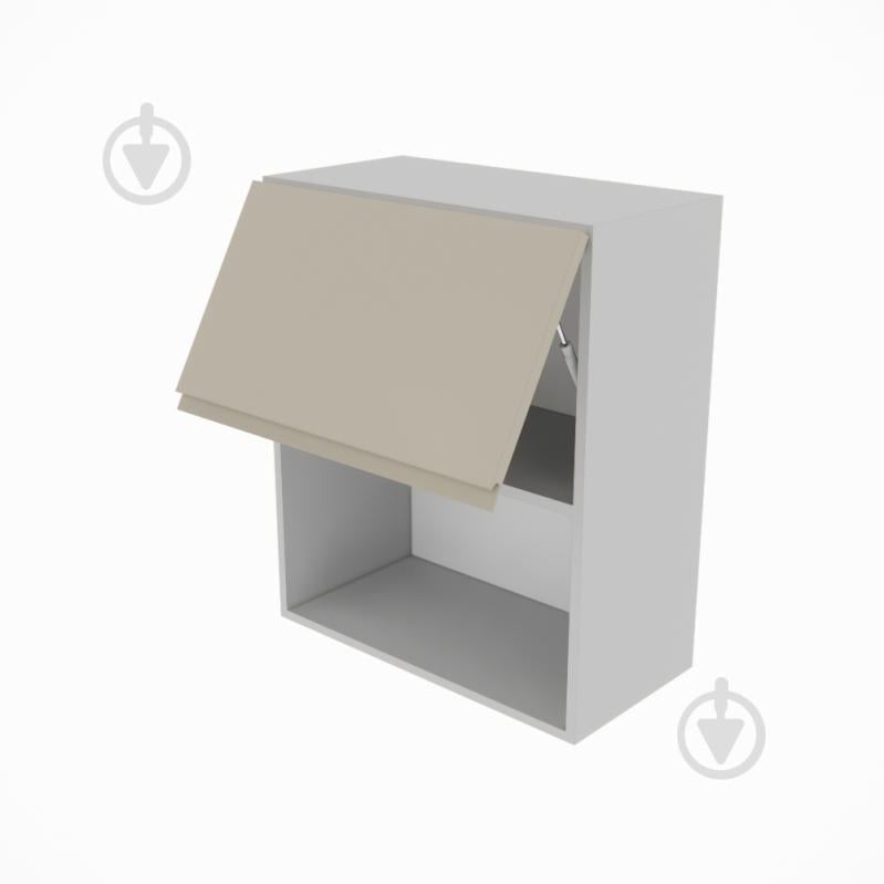 Шафа Влада (В 60Б п/мікрохв.(720)) айворі/попелястий Світ Меблів - фото 2 Шафа Влада (В 60Б п/мікрохв.(720)) айворі/попелястий Світ Меблів - фото 2