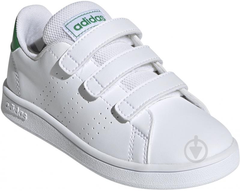 Кроссовки Adidas ADVANTAGE C EF0223 р.35 белые - фото 4