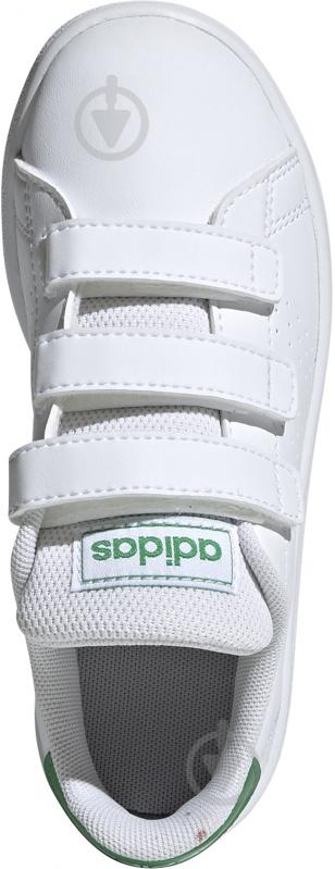 Кроссовки Adidas ADVANTAGE C EF0223 р.35 белые - фото 7