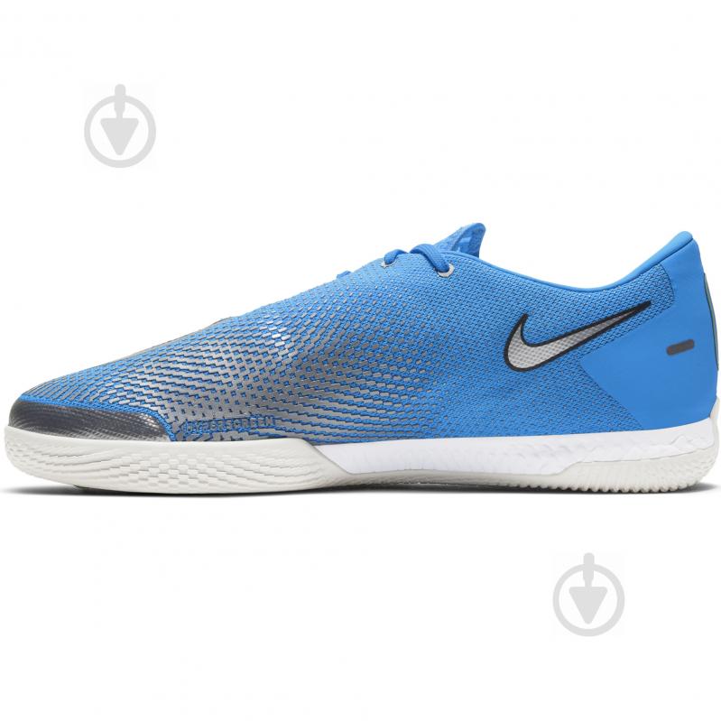 Футзальная обувь Nike REACT PHANTOM GT PRO IC CK8463-400 р.46 голубой - фото 6