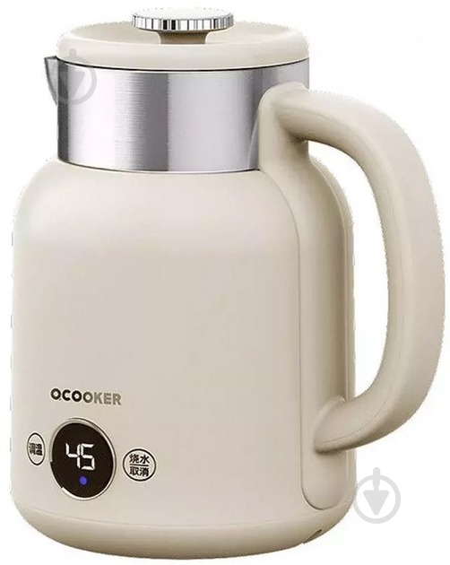 Электрочайник O’COOKER Electric Kettle White (CR-SH1501) - фото 2