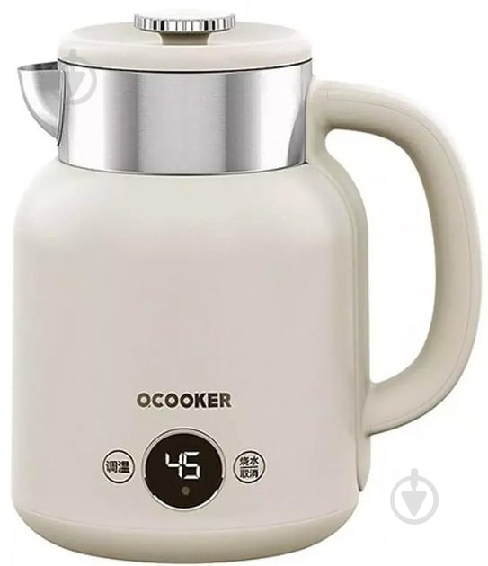 Электрочайник O’COOKER Electric Kettle White (CR-SH1501) - фото 1