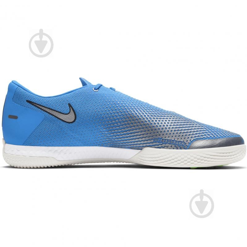 Футзальная обувь Nike REACT PHANTOM GT PRO IC CK8463-400 р.40,5 голубой - фото 4