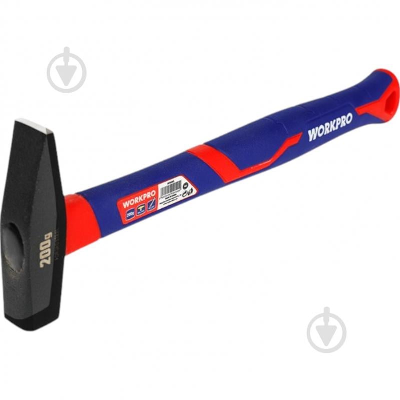 Молоток слесарный WORKPRO WP241021 200 г WP241021 - фото 1 Молоток слесарный WORKPRO WP241021 200 г WP241021 - фото 1