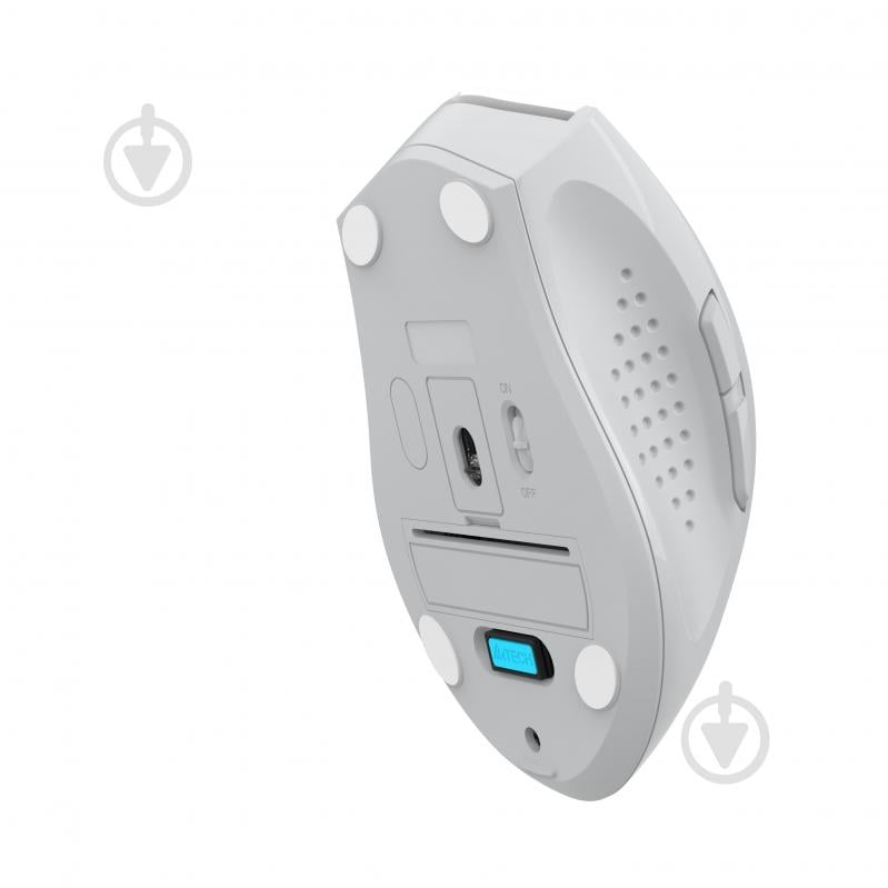 Мышка беспроводная A4Tech бесшумная, 3200 dpi, Double Click white (FG55S Plus (White)) - фото 7