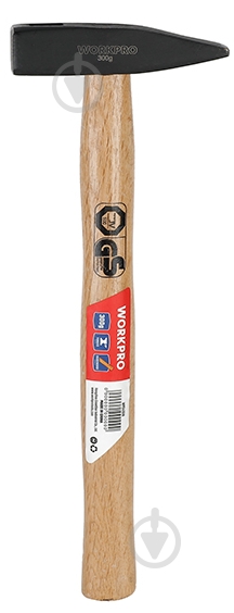 Молоток слесарный WORKPRO WP241018 300 г WP241018 - фото 1
