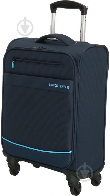 Валіза Enrico Benetti 34 л синій NASHVILLE/Navy - фото 1