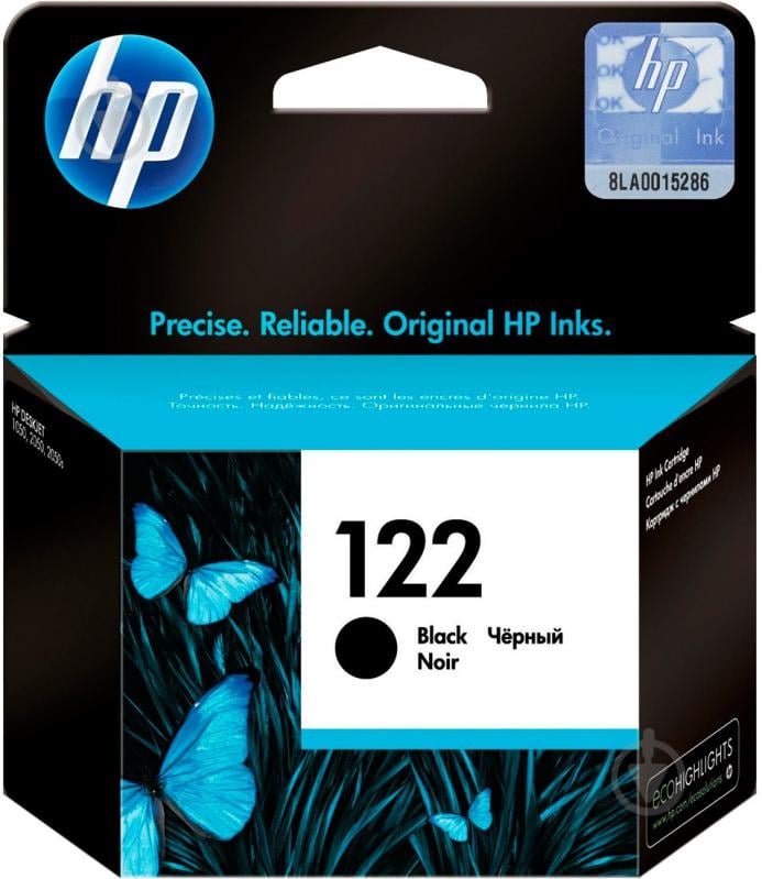 Картридж HP 122 CH561HE black - фото 1