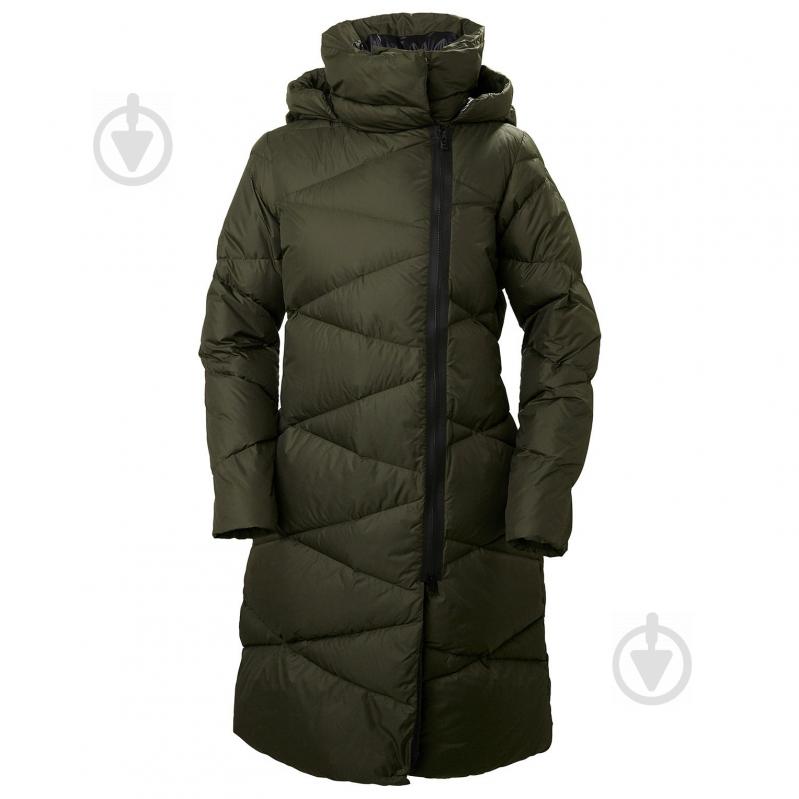 Пальто жіноче зимове Helly Hansen W TUNDRA DOWN COAT 53301-482 р.S зелене - фото 1