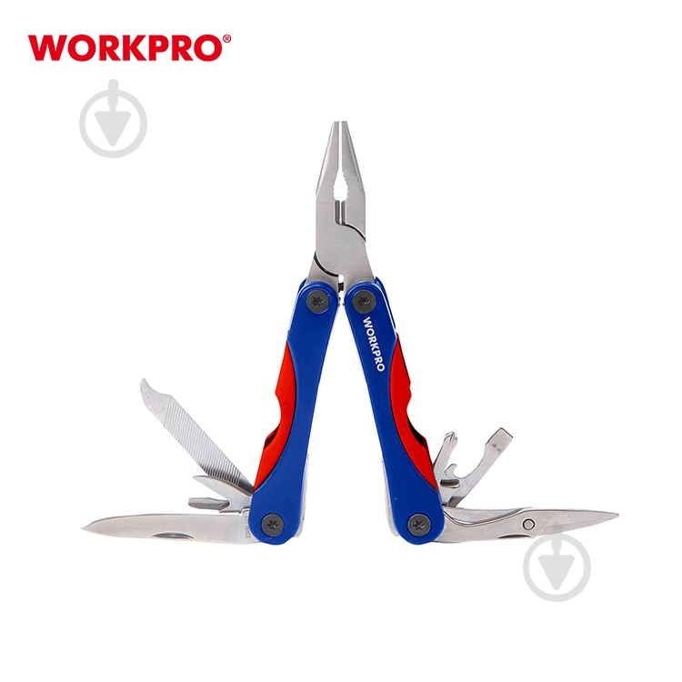 Мультитул WORKPRO 12-в-1 WP382017 - фото 2