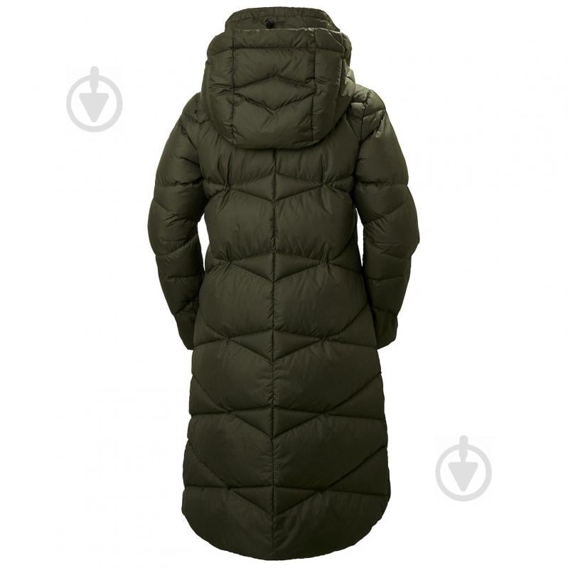 Пальто жіноче зимове Helly Hansen W TUNDRA DOWN COAT 53301-482 р.XS зелене - фото 4