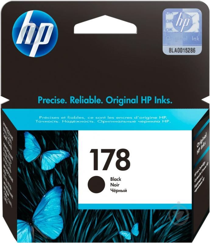 Картридж HP 178 CB316HE black - фото 1