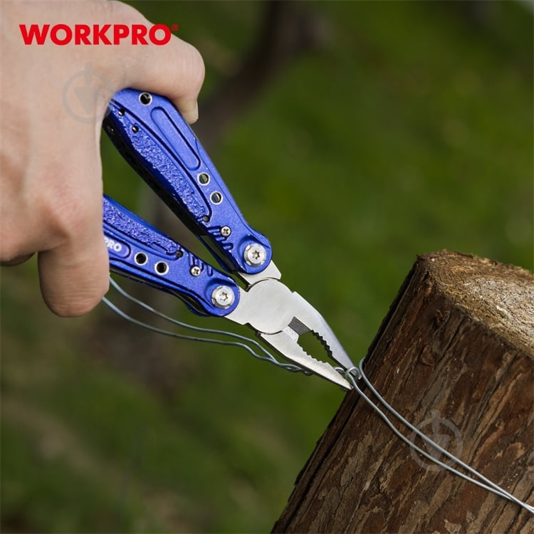 Мультитул WORKPRO 13-в-1 WP382003 - фото 9