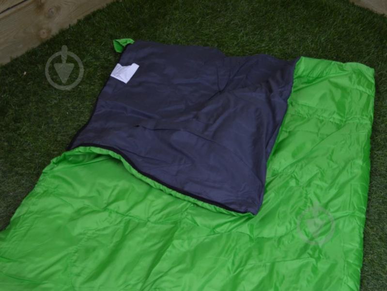 Спальный мешок Summit Envelope зеленый - фото 3