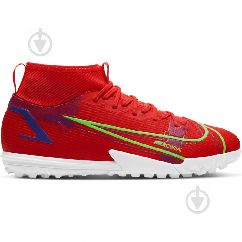 Cороконіжки Nike Mercurial Superfly 8 Academy TF CV0789-600 р.34 червоний - фото 3