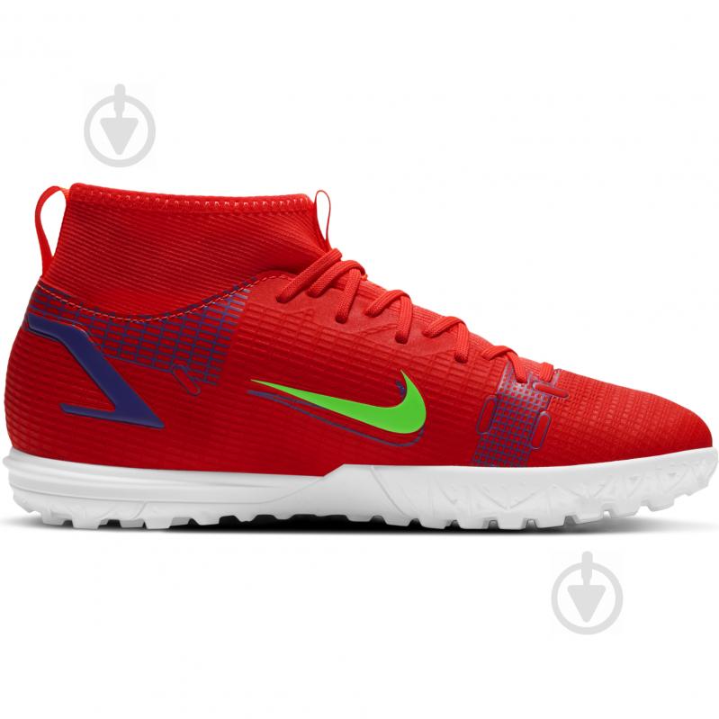 Cороконіжки Nike Mercurial Superfly 8 Academy TF CV0789-600 р.34 червоний - фото 4