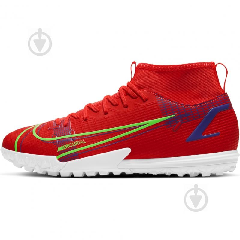 Сороконожки Nike Mercurial Superfly 8 Academy TF CV0789-600 р.34 красный - фото 5