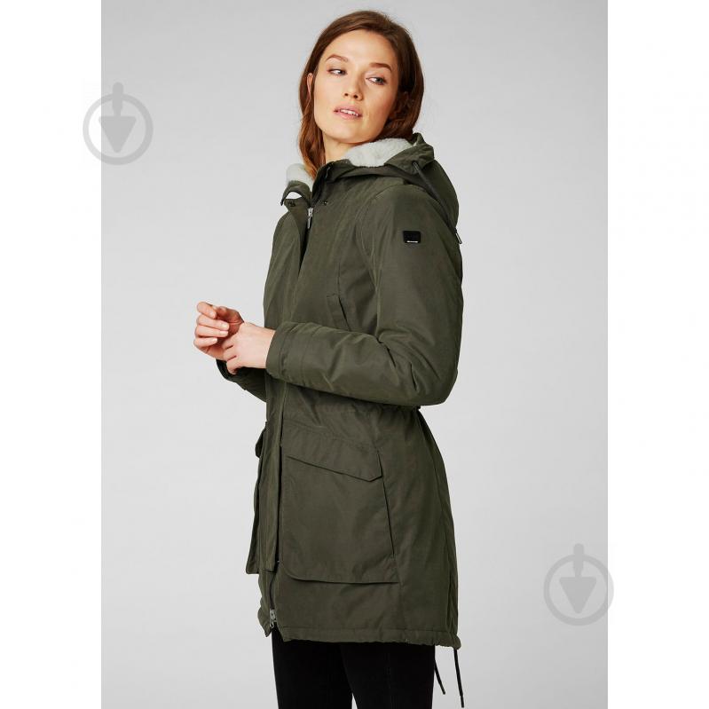 Куртка-парка жіноча Helly Hansen W VEGA PARKA 53201-483 р.M зелена - фото 2