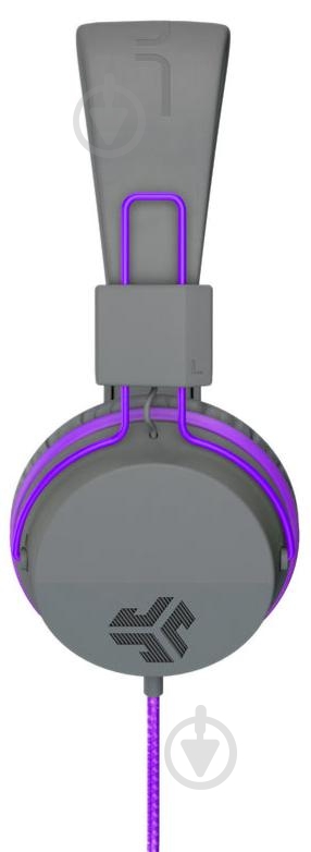 Навушники JLab JBuddies Studio Kids gray/purple (IEUHJKSTUDIORGRYPRP6) - фото 2