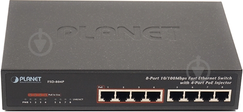 Коммутатор Planet GSD-804P-EU - фото 1