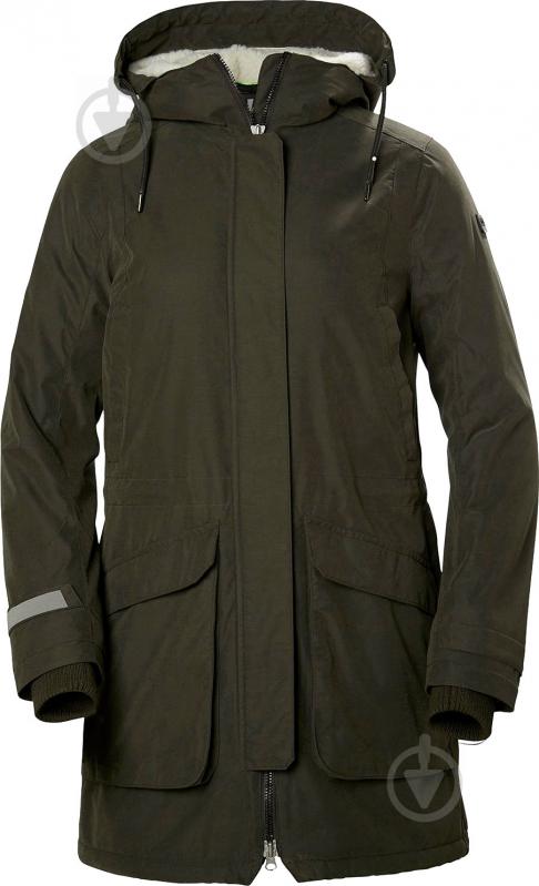 Куртка-парка женская Helly Hansen W VEGA PARKA 53201-483 р.S зеленая - фото 1