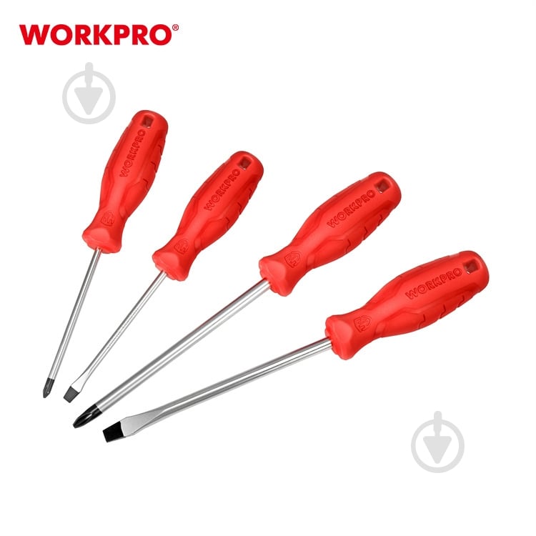 Набор отверток WORKPRO CR-V 6 шт. WP200501 - фото 2