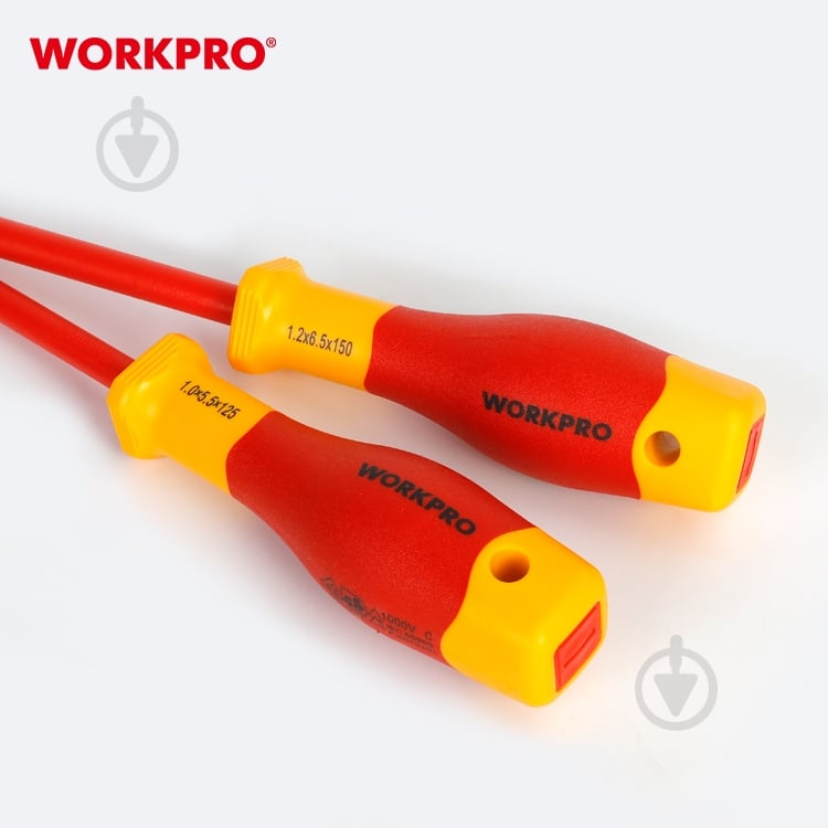 Набор отверток WORKPRO EN/IEC 60900 10000V PRO PLUS WP204700 - фото 6 Набор отверток WORKPRO EN/IEC 60900 10000V PRO PLUS WP204700 - фото 6