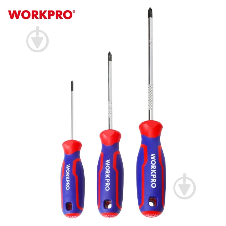 Набор отверток WORKPRO CR-V PRO WP200504 - фото 3 Набор отверток WORKPRO CR-V PRO WP200504 - фото 3