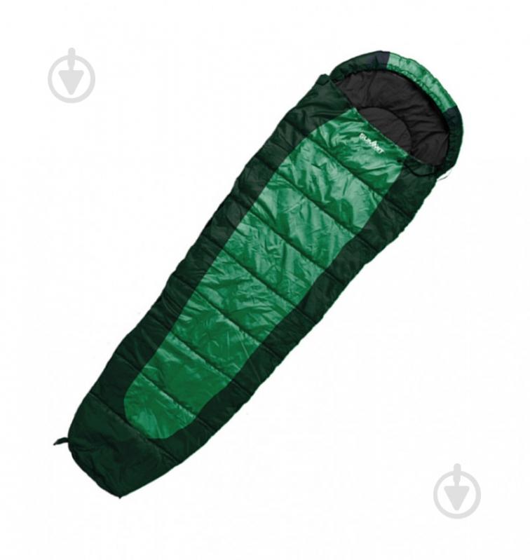 Спальный мешок Summit Double Layer Mummy темно-зеленый - фото 1