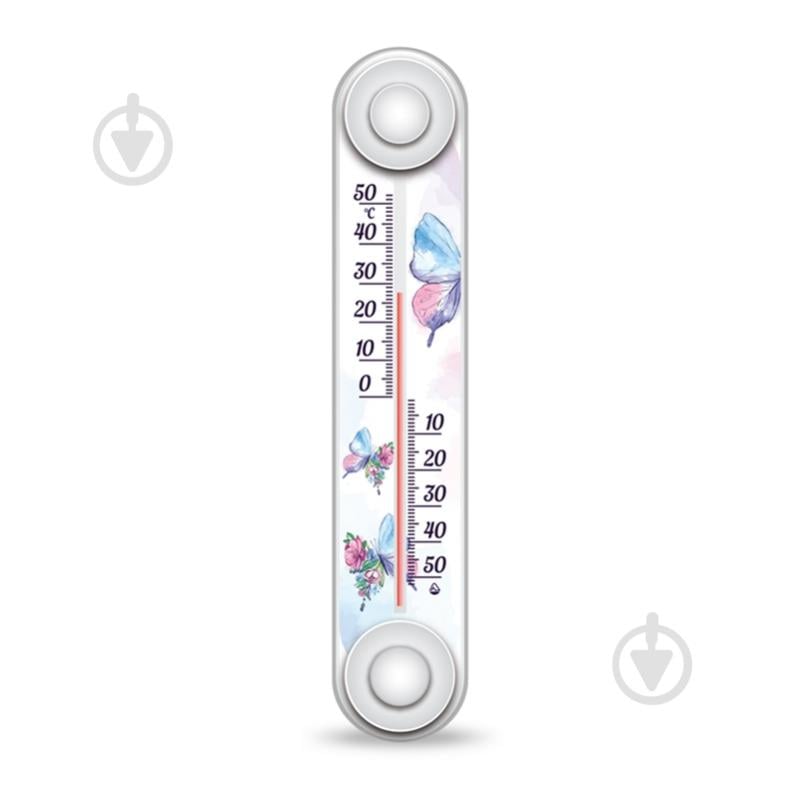 Термометр оконный Стеклоприбор ТВ-3М1 11 дмзайн и цвет в ассортименте - фото 1