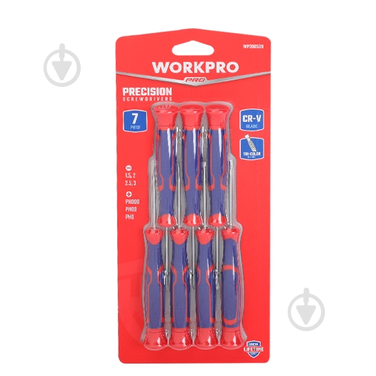 Набор отверток WORKPRO CR-V PRO WP200509 - фото 1 Набор отверток WORKPRO CR-V PRO WP200509 - фото 1