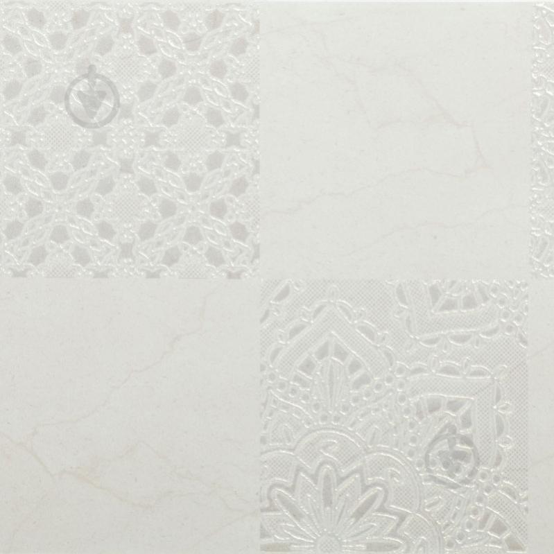 Декор Атем Marfil Pattern 25x60 - фото 2